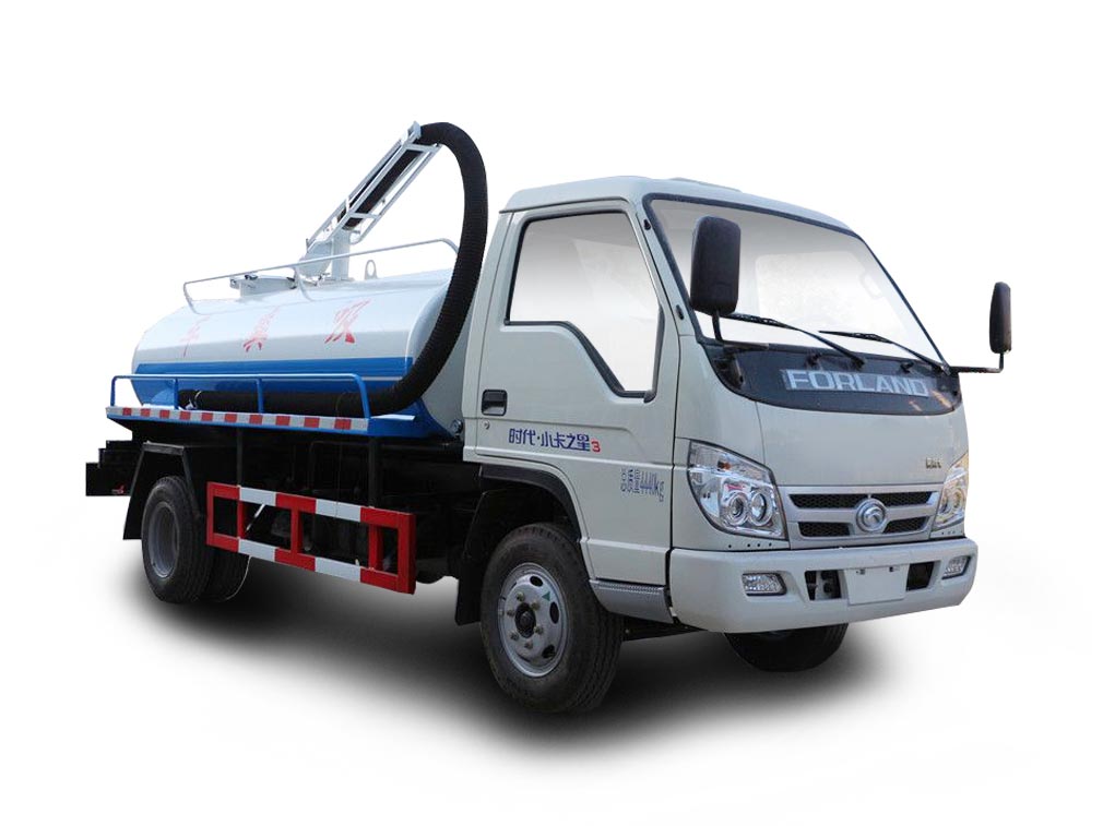福田小卡（3方）吸糞車(chē)