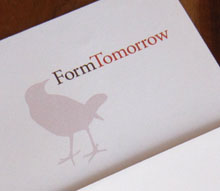 Form Tomorrow identity