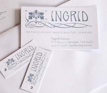 Ingrid Jewelry identity suite